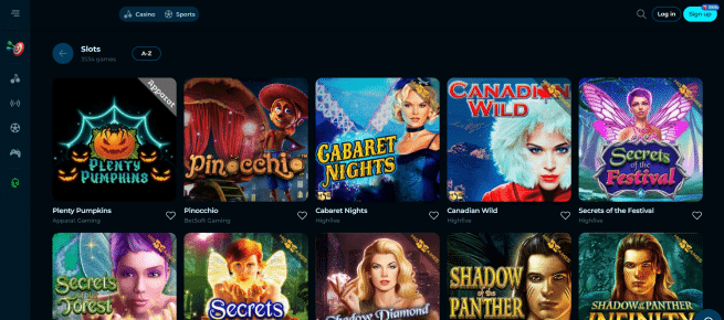Spelaanbod van Fatpirate Casino